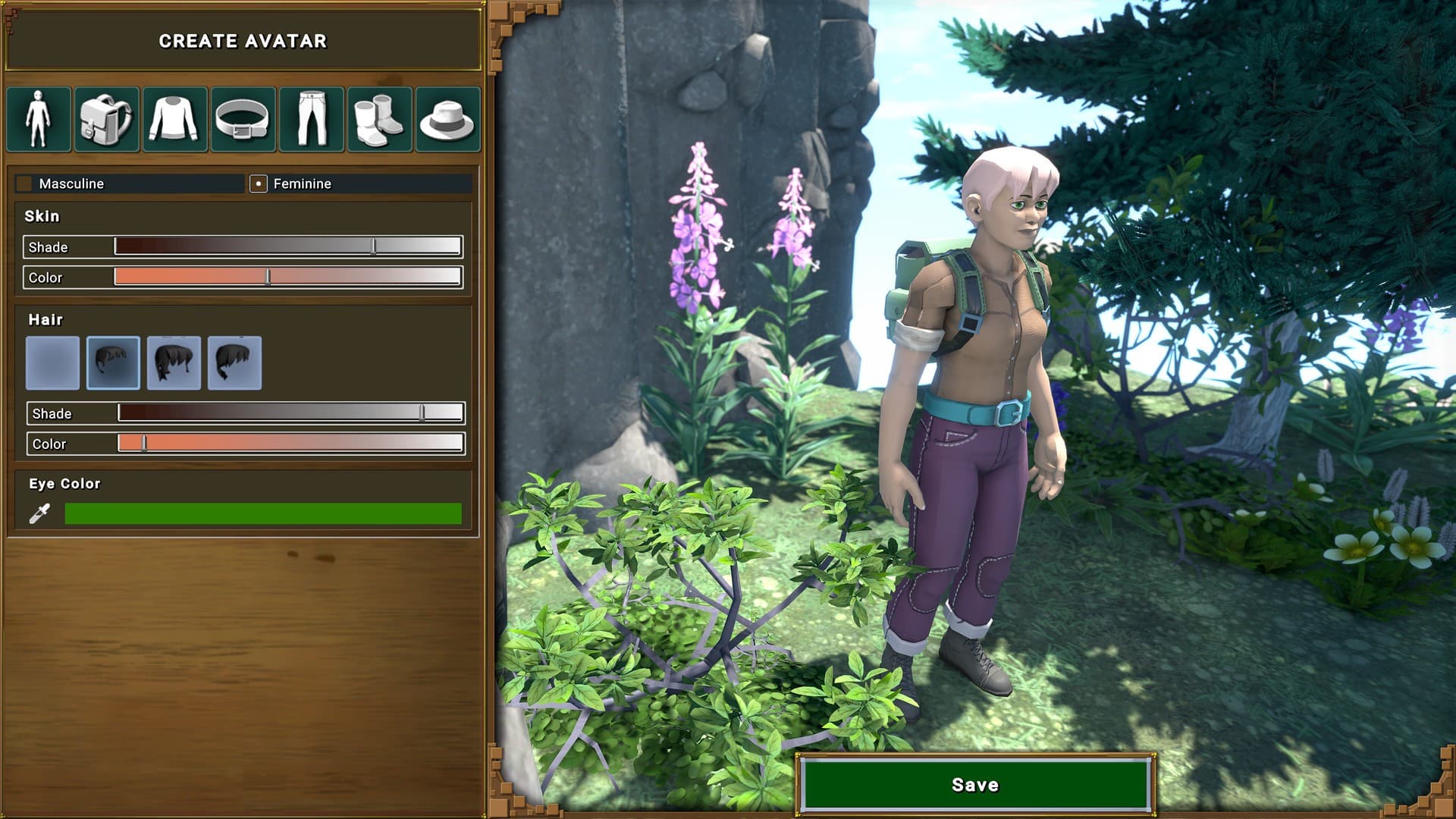 Character customization